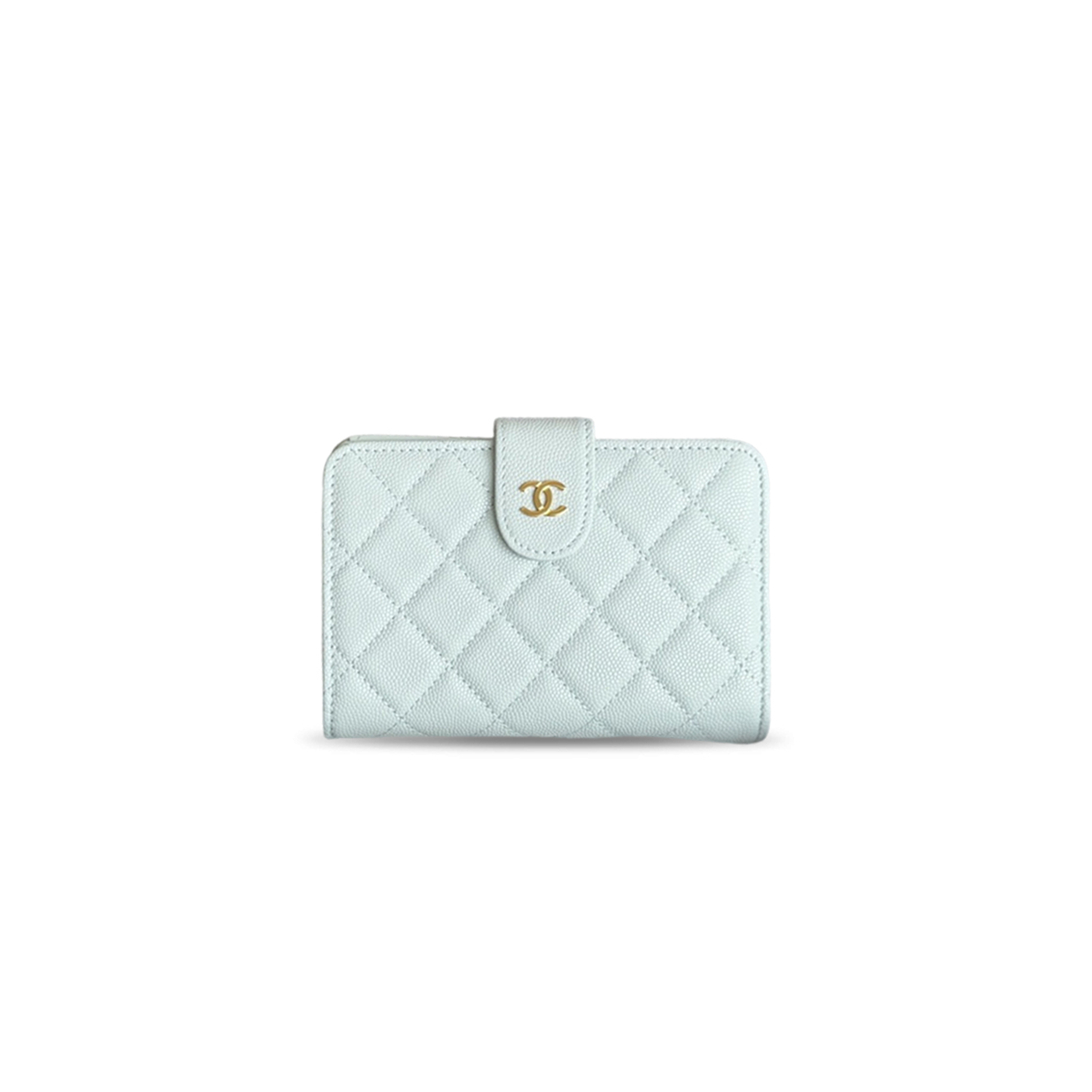 CHANEL CAVIAR QUILTED CC FRENCH WALLET A48667 (15*10*2.5cm)